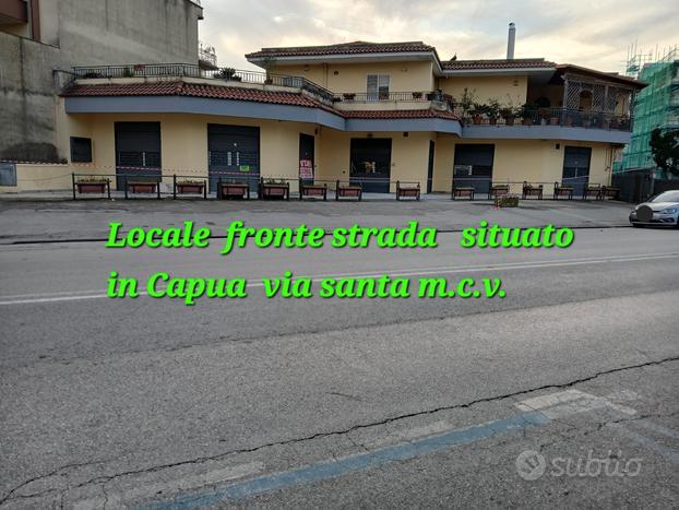 Locale commerciale fronte strada 645 /200 mq