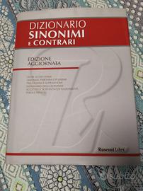 DIZIONARIO SINONIMI  e CONTRARI