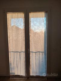 coppia di tende con bastoncini 