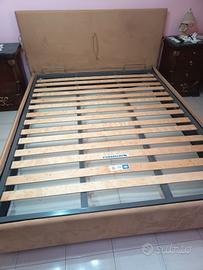 letto matrimoniale cassettone