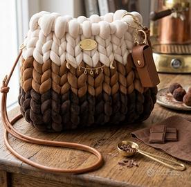 Borsa artigianale Texas+porta rossetto