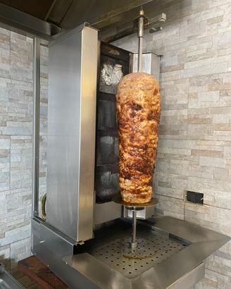 Girarrosto kebab a gas