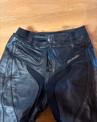 Pantaloni da moto in Pelle taglia 52
