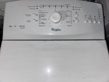 Lavatrice  a carica dall'alto Whirlpool: 6 kg, A++