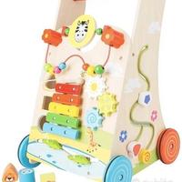 Small Foot 10606 Carrello Primi Passi Prato Fiorit