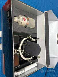Mic Neumann tlm 102 studio set con ragno