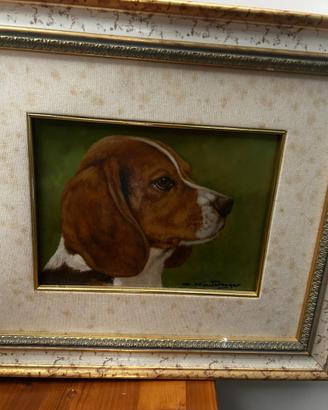 Quadri originali su tela  immagine beagle