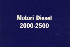 Manuale officina Fiat Campagnola 1107A  DIESEL