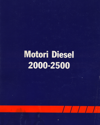Manuale officina Fiat Campagnola 1107A  DIESEL