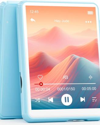 MECHEN 64GB Lettore MP3 Bluetooth 5.3, 2.4" Scherm
