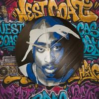 Orologio da parete "Tupac Shakur"