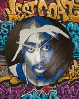Orologio da parete "Tupac Shakur"