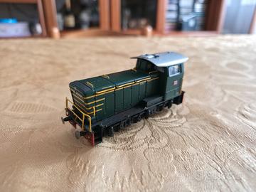Locomotiva FS D245 n. 6048 scala H0 PER RICAMBI