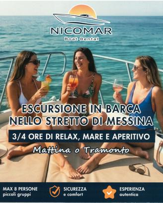? Escursione in Barca Stretto di Messina | Scilla