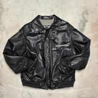 Post Card luxury leather jacket - taglia 52