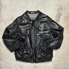 Post Card luxury leather jacket - taglia 52