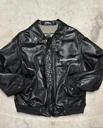 Post Card luxury leather jacket - taglia 52