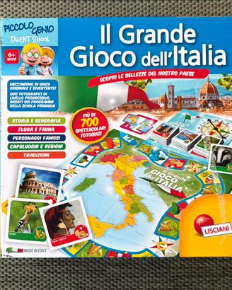 Gioco Lisciani Il Grande Gioco dell'Italia