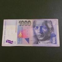Rara banconota 1000 korun Slovakia