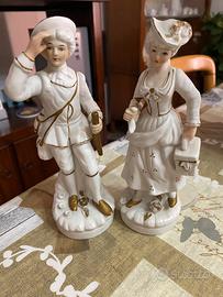 Coppia statuine Capodimonte