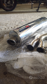 Scarico dominator per Yamaha super teneré