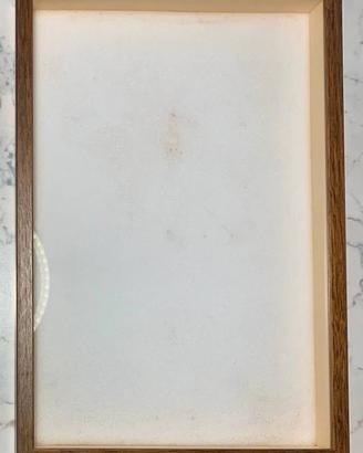 Bacheca in legno con vetro