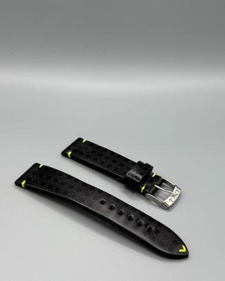 cinturino artigianale nero texture