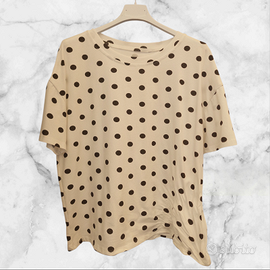 T-shirt a pois