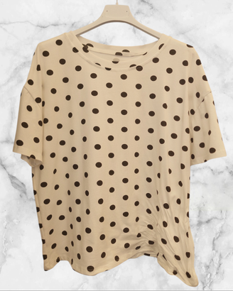 T-shirt a pois