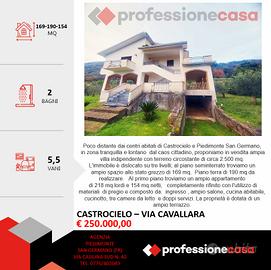 Villa indipendente su 3 livelli