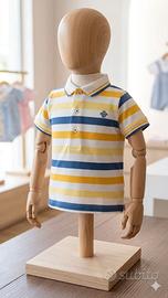 Polo multicolor a righe Tutto Piccolo (9 mesi)
