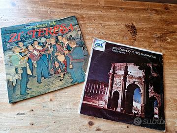 Coppia vinili vintage 