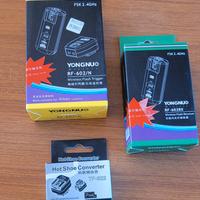 Trigger flash wireless Yongnuo RF-602 Nikon + extr