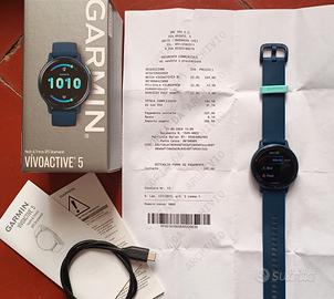 Garmin vívoactive 5

GPS cardio sonno ossigeno ..