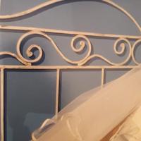 Letto ferro battuto riproduzione Cantori