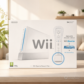Nintendo Wii Sports Resort Pak con gioco