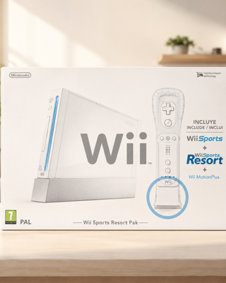 Nintendo Wii Sports Resort Pak con gioco