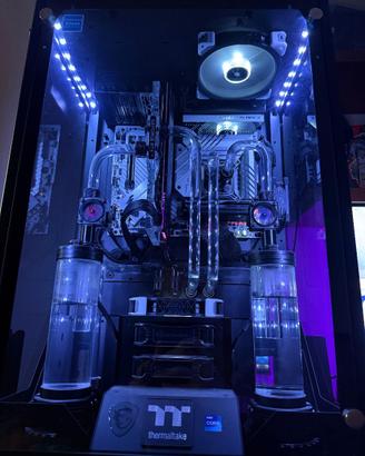 PC High End Custom Loop (+ Monitor 4k e Tastiera)