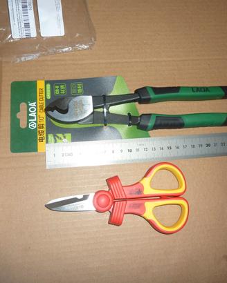 Set tranciacavi + forbice isolata 1000V VDE