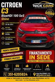 Citroen C3 BlueHDi 100 S&S Shine Pack
