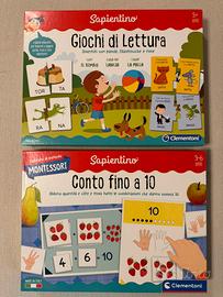 Set di 2 Giochi educativi Sapientino