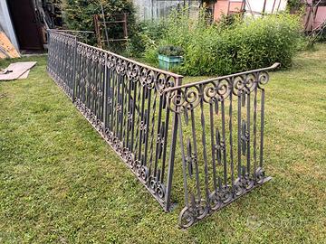 Balcone ferro battuto