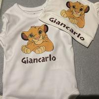 Body personalizzato neonato