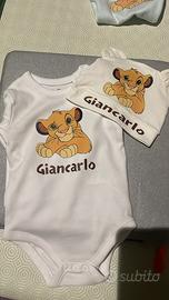 Body personalizzato neonato