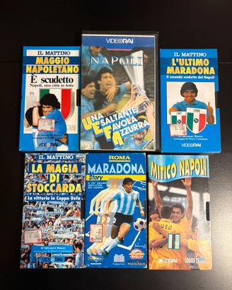 Videocassette Napoli calcio