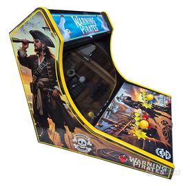 Bartop Premium Doppia Postazione LED 17-24" Anni80