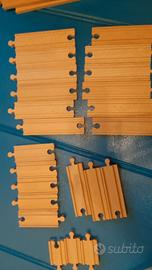Binari trenino legno compatibili brio