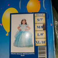 vestito carnevale principessa mezzanotte