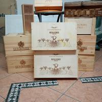 Cassette in legno per vino