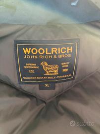Woolrich parka unisex azzurro